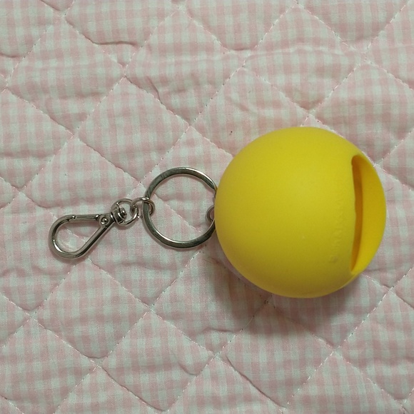 Bath & Body Works Nerdy Emoji Pocketbac Holder Keychain / Bag Charm - Picture 2 of 4